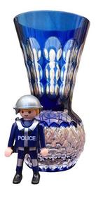 Val Saint Lambert - Vaas - met de hand vervaardigd - Kristal, Antiek en Kunst