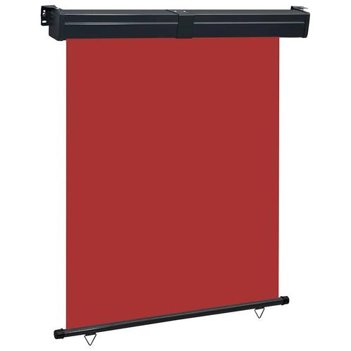 vidaXL Balkonscherm 145x250 cm rood, Tuin en Terras, Zonneschermen, Nieuw, Verzenden