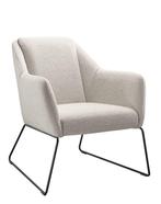 Vinco fauteuil stof alpine 01-naturel, Huis en Inrichting, Fauteuils, Ophalen of Verzenden, Nieuw