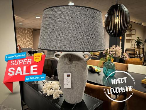 ***SALE*** Kelklamp grijs 60cm, Huis en Inrichting, Lampen | Overige, Verzenden