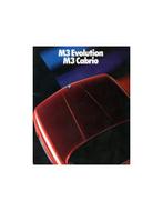 1988 BMW M3 EVOLUTION & CABRIO BROCHURE DUITS, Boeken, Auto's | Folders en Tijdschriften, Nieuw, BMW, Author