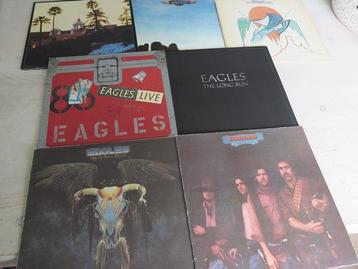 Eagles - Nice Lot with 7 great Albums of The Eagles - beschikbaar voor biedingen