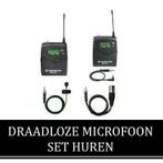 Draadloze dasspeld microfoon HUREN, Audio, Tv en Foto, Professionele Audio-, Tv- en Video-apparatuur, Nieuw, Audio, Ophalen