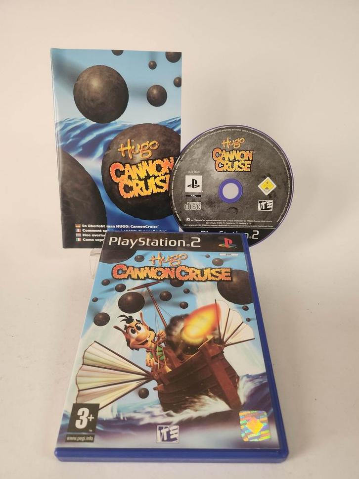Hugo Cannoncruise Playstation 2, Spelcomputers en Games, Games | Sony PlayStation 2, Ophalen of Verzenden