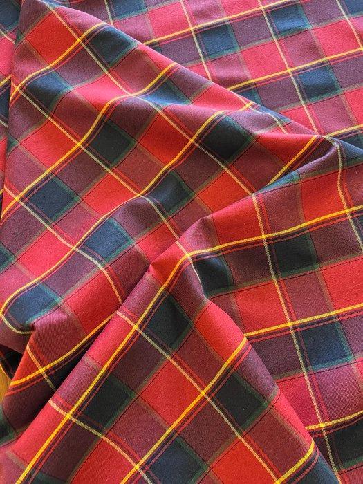 Katoenen meubelstof - klassieke Schotse ruit - Textiel - 250, Diversen, Kerst