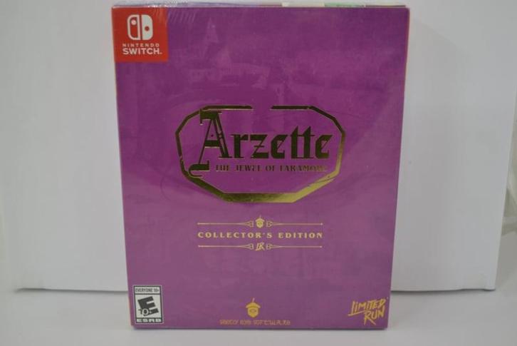 Arzette - The Jewel Of Faramore - Collectors Edition -, Spelcomputers en Games, Games | Nintendo Switch, 1 speler, Zo goed als nieuw