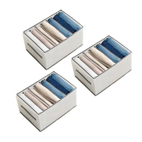Kleding organizer - 3 stuks - Wit - Opberger voor Broeken,, Huis en Inrichting, Woonaccessoires | Overige, Nieuw, Verzenden