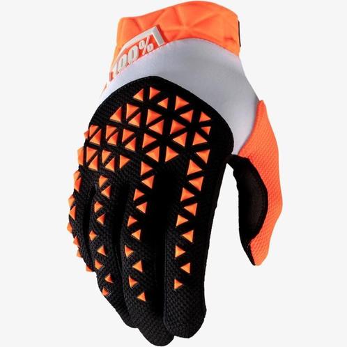 Crosshandschoenen 100% Airmatic Oranje | MAAT SMALL, Motoren, Kleding | Motorkleding, Nieuw met kaartje, Motorcrosskleding, Verzenden
