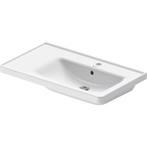 Wastafel Duravit D-Neo Rand Overloop Kraanvlak 1 Kraangat 80, Ophalen of Verzenden, Nieuw