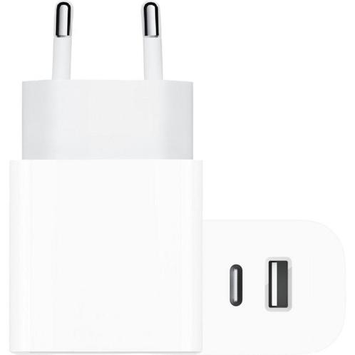 38W Power Oplader USB C Adapter en USB A - 20W USB-C en 18W, Telecommunicatie, Mobiele telefoons | Telefoon-opladers, Ophalen of Verzenden