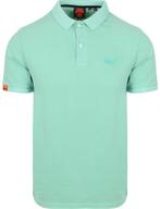 Superdry Polo Destroyed Groen maat 3XL Heren, Kleding | Heren, Polo's, Verzenden, Nieuw, Overige maten, Groen