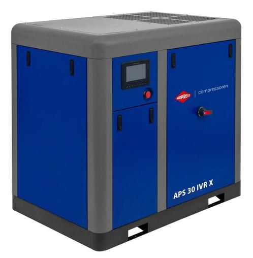 Schroefcompressor APS 30 IVR X 10 bar 30 pk/22 kW 730-3300, Doe-het-zelf en Verbouw, Compressors, Verzenden