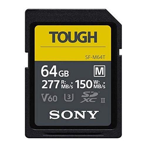 Sony SDXC 64GB UHS-II Tough R277/W150 MB/s, Audio, Tv en Foto, Fotografie | Geheugenkaarten, Overige typen, Nieuw, Ophalen of Verzenden