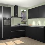 Zwarte greeploze keuken Liverpool 25781, Huis en Inrichting, Verzenden, Nieuw