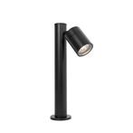 Buitenlamp zwart 45 cm AR70 verstelbaar IP44 - Solo, Nieuw, Overige materialen, Minder dan 50 watt