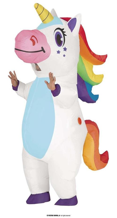 Opblaasbaar Eenhoorn Kostuum, Kleding | Dames, Carnavalskleding en Feestkleding, Nieuw, Ophalen of Verzenden