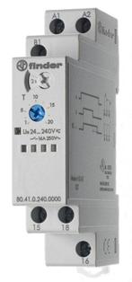 Finder 80.41 Timer Relais 16A 24-240V AC/DC, Verzenden, Nieuw, Overige typen