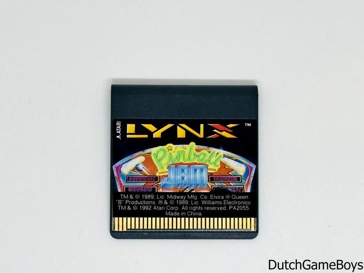 Atari Lynx - Pinball Jam, Spelcomputers en Games, Games | Atari, Gebruikt, Verzenden