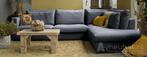 Hoekbank Velddriel - hoekbanken - Antraciet, Huis en Inrichting, Nieuw, Stof