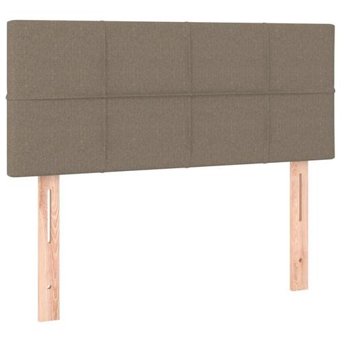 Hoofdbord 80cm Taupe - Retourdeal - Upgrade Je Bed! 35%, Huis en Inrichting, Slaapkamer | Bedden, 80 cm, Verstelbaar, Beige, Nieuw
