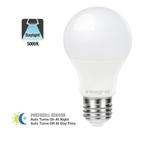 E27 Sensor LED Lamp | Schemersensor | 5000K Puur Wit, Tuin en Terras, Kunststof, Minder dan 50 watt, Overige typen, Nieuw