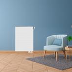 H90 x B60 T11 - Paneelradiator C6 gegroefde voorzijde Wit, Doe-het-zelf en Verbouw, Verwarming en Radiatoren, Ophalen of Verzenden