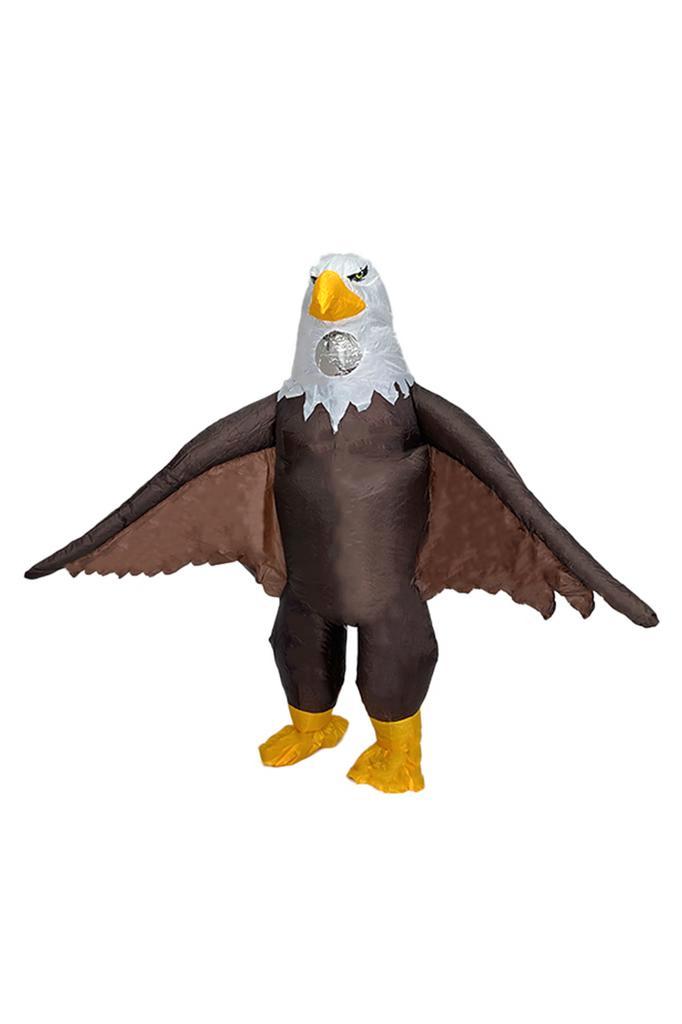 KIMU® Opblaas Kostuum Adelaar Opblaasbaar Pak Vogelpak Masco, Kleding | Heren, Carnavalskleding en Feestkleding, Kleding, Nieuw