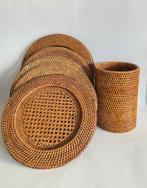 Flamant - Onderbord (7) - Rattan - Met fleshouder
