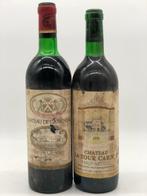 Mixed lot of 2 x 75cl Bordeaux Icon reds 1978 (rood), Ophalen of Verzenden, Nieuw, Frankrijk, Rode wijn