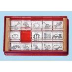 Plaatjes stempels 1 rood (zie omschrijving), Verzenden, Nieuw