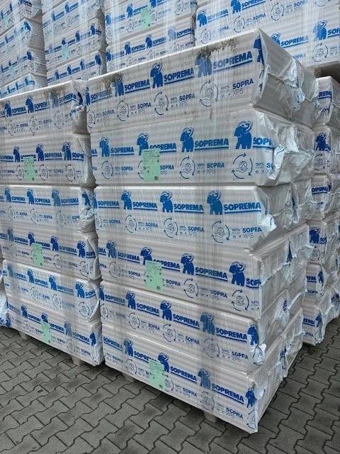 XPS B-keus 1250x600x40mm Rd:1.20, Doe-het-zelf en Verbouw, Isolatie en Afdichting, Dakisolatie, Nieuw, 4 tot 8 cm, Overige materialen