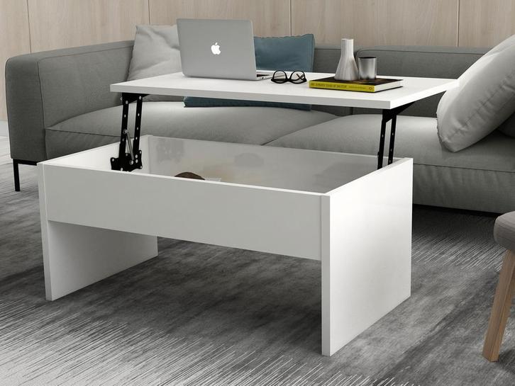 Asir 756FRN2815 Koffietafel Wit 90x45x52 van 199 voor 153, Huis en Inrichting, Tafels | Salontafels, Nieuw, Overige materialen