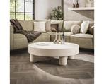 Salontafel Ø110 bulky stone - Marmer composiet, Ophalen of Verzenden, Nieuw