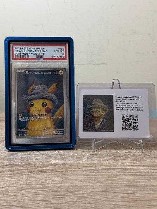 Pokémon - 1 Graded card - Pikachu #085 Promo card, Full art,, Hobby en Vrije tijd, Verzamelkaartspellen | Pokémon