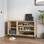 vidaXL Schoenenkast 102x36x60 cm bewerkt hout sonoma, Verzenden, Nieuw