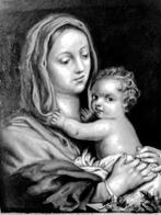 Italian School (XX), Da Jacopo Amigoni - La vergine con il