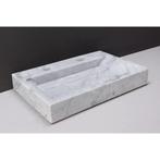 Wastafel Forzalaqua Bellezza Carrara Gepolijst 80,5x51,5x9, Doe-het-zelf en Verbouw, Sanitair, Ophalen of Verzenden, Nieuw, Overige typen