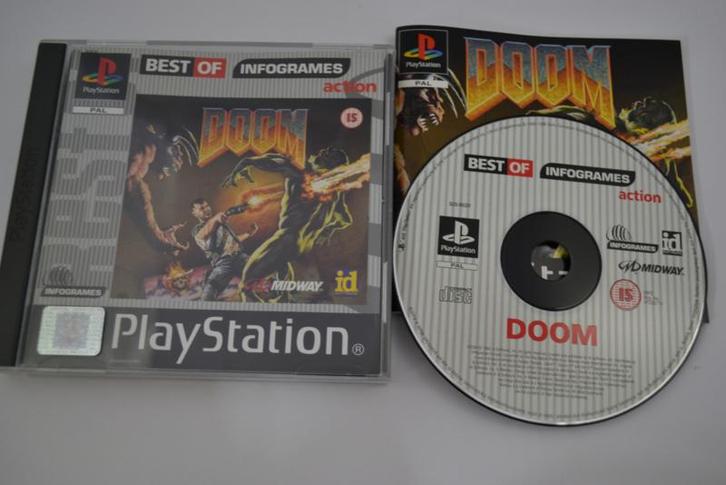 Doom (PS1 PAL), Spelcomputers en Games, Games | Sony PlayStation 1, Zo goed als nieuw, Verzenden