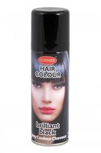 Haarspray Zwart 125Ml, Hobby en Vrije tijd, Feestartikelen, Verzenden, Nieuw