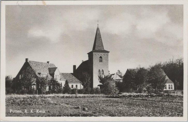 PUTTEN - R.K. Kerk, Verzamelen, Ansichtkaarten | Nederland, Verzenden