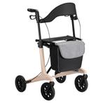 MultiMotion Carbon rollator met softwielen - Maat L - Beige, Ophalen of Verzenden, Nieuw