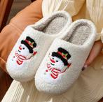 Kerstpop Pantoffels | Pluche Gevoerd | Maat 36 tot 45 Kerst, Verzenden, Nieuw, Pantoffels of Sloffen