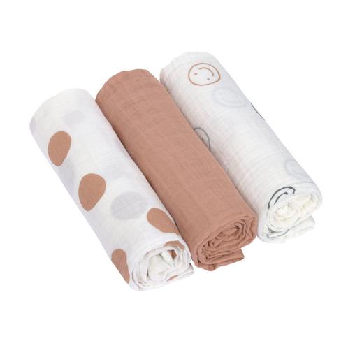 Lässig Hydrofiele luier swaddle doek 3 stuks 85 x 85 cm - T, Kinderen en Baby's, Babyvoeding en Toebehoren, Verzenden