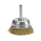 Set van 3 borstels: 1 x staalborstel met handvat + 1 x 50 mm, Doe-het-zelf en Verbouw, Ophalen of Verzenden, Nieuw