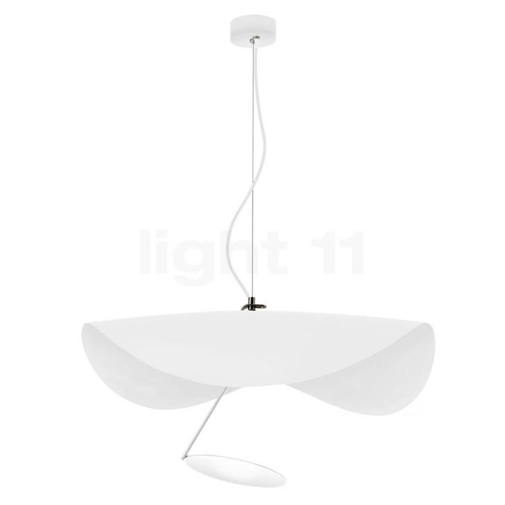 Catellani & Smith Lederam Manta Hanglamp LED, wit/wit/wit -, Huis en Inrichting, Lampen | Hanglampen, Nieuw, Verzenden