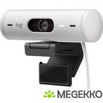 Logitech Brio 500 webcam 4 MP 1920 x 1080 Pixels USB-C Wit, Computers en Software, Webcams, Verzenden, Nieuw, Logitech