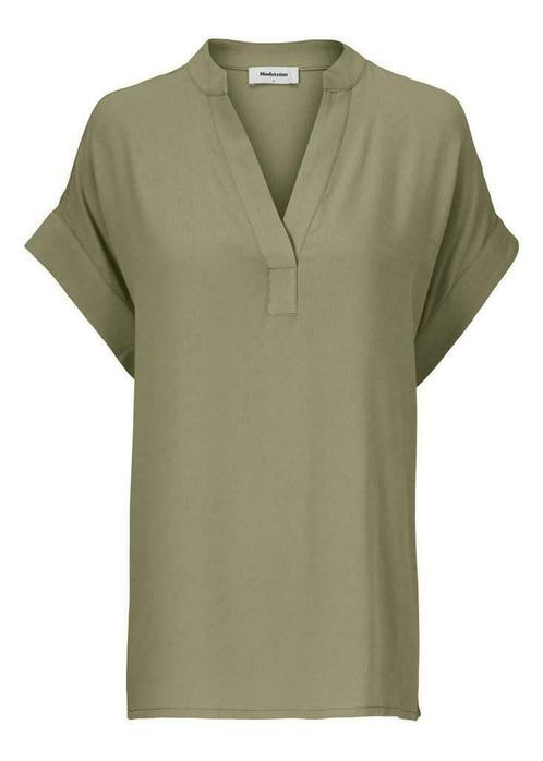 Tops  |  Modstrom   |  54929 - Connor top - Light Khaki, Kleding | Dames, Tops, Nieuw, Ophalen of Verzenden