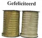 Lint Krullint Gefeliciteerd 10 mm goud-rol Lint Krullint G, Ophalen of Verzenden, Nieuw