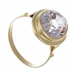Ring - 18 karaat Geel goud, Bergkristal 5,50 Ct, Nieuw