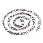 Fako Bijoux® - Schakelketting Staal - RVS - Vossenstaart -, Verzenden, Nieuw
